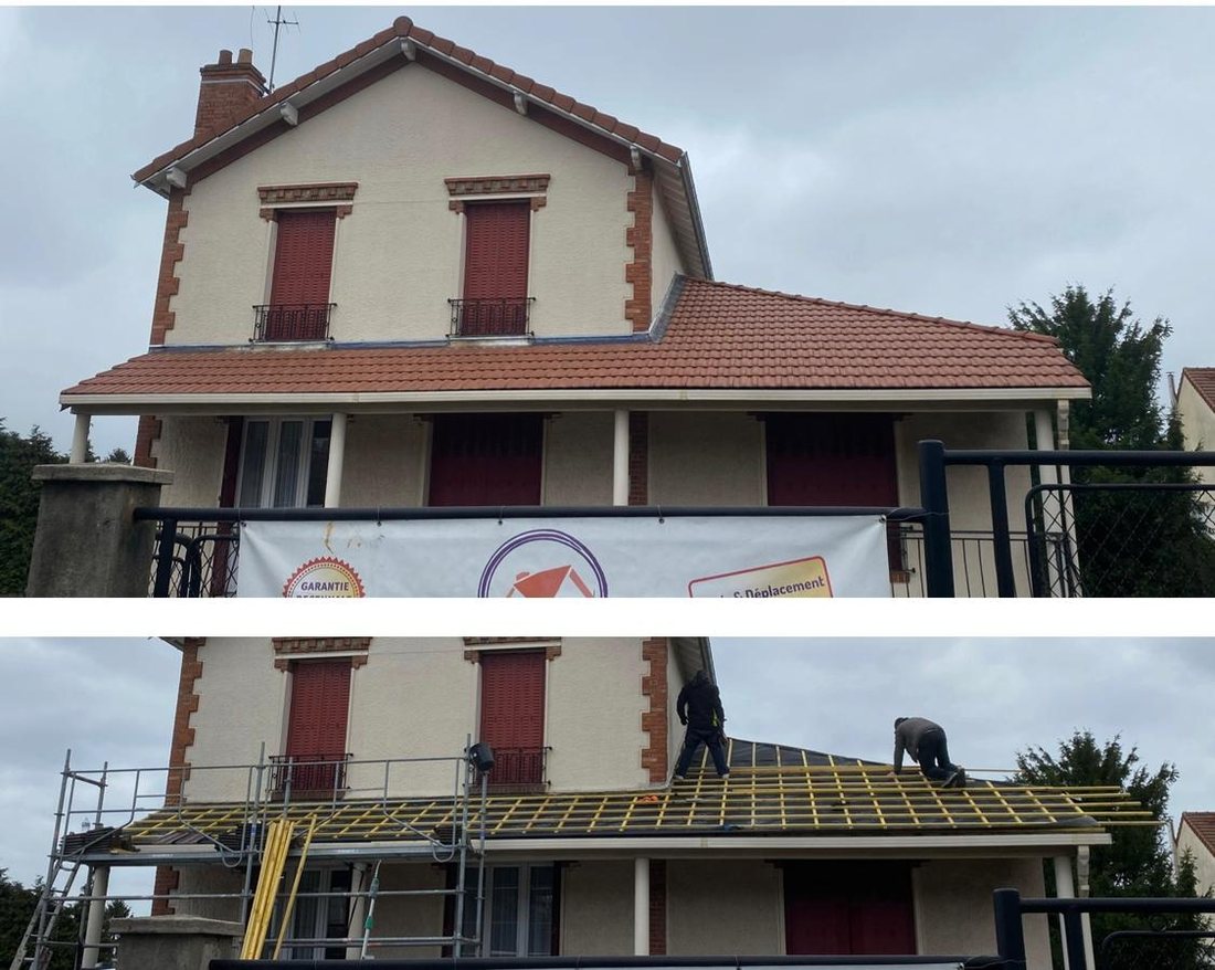 Réalisation Edouard Couverture toiture à Rueil-Malmaison (92500) en Hauts-de-Seine (92) - photo 3