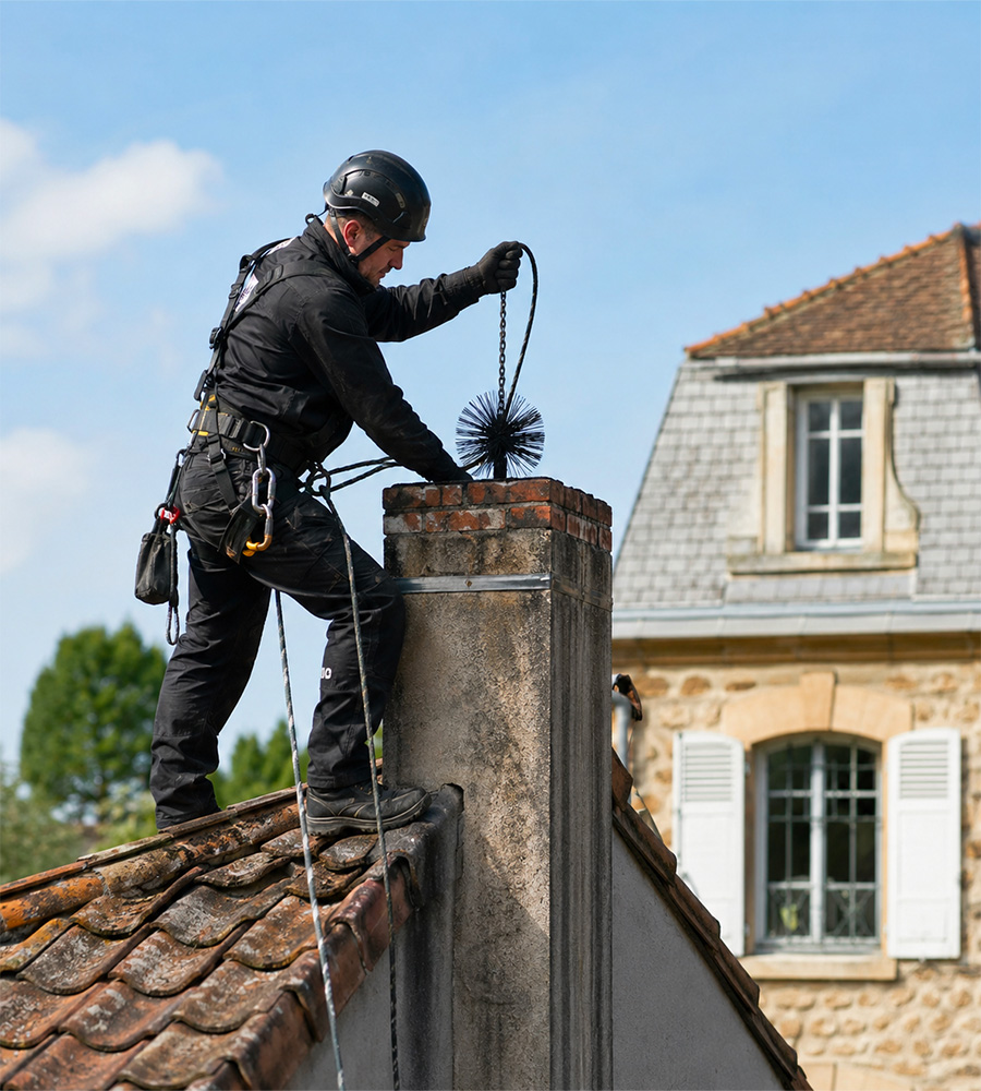 Détails techniques ramonage dans les Hauts-de-Seine (92)